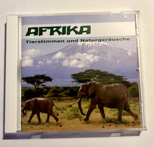 Afrika Tierstimmen und Naturgeräusche CD KarlHeinz Dingler Edition Ample wie NEU