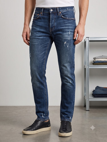 Herren skinny denim - denim, jeans
