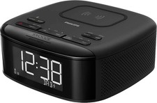 PHILIPS Radiowecker TAR7705/10 DAB+ Bluetooth Sleep-Timer schwarz B-WARE
