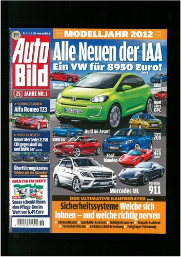 Autobild heft vom mai - 19,