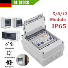 Sicherungskasten IP65 Aufputz Kleinverteiler Verteilerkasten Unterverteilung DE~