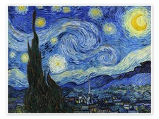 Poster Sternennacht - Vincent
