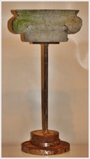 Antikes Ionisches Kapitell Klassik 19. Jahrhundert Sandstein Schlesien 1813