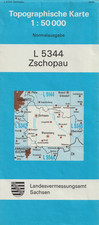 Topographische Karte, 1:50000