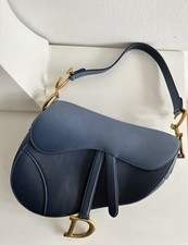 Dior Saddle Bag blau ombre Farbverlauf