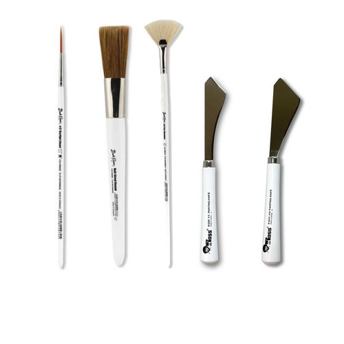 Bob ross basic brush bundle - basic,