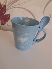 Tasse mit Löffel "Mallorca"