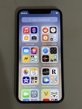 Apple iPhone X 256 GB Silber Top Zustand keine Kratzer