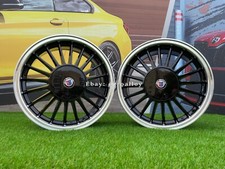 4 x 16 Inch 4x100 Alpina style Schwarz Poliert Räder : Passend Für BMW E30