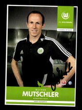 Oliver Mutschler Autogrammkarte VFL Wolfsburg 2012-13 Original Signiert
