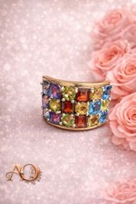 Multicolor Ring Silber 925