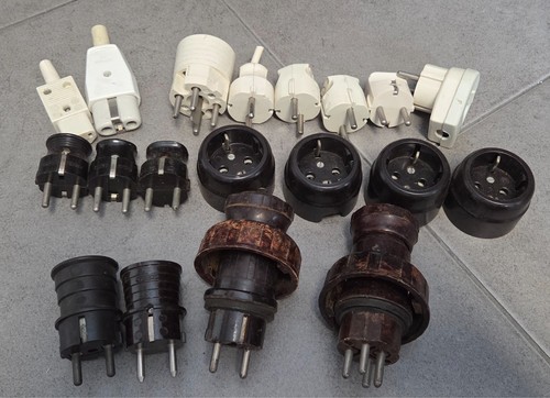 Konvolut alte stecker - konvolut, und