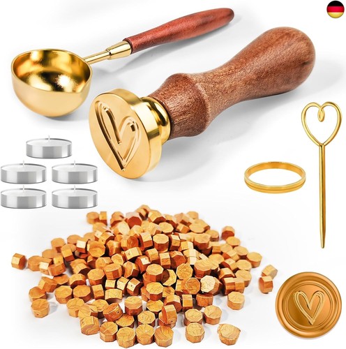 200 stück siegelwachs gold - 200,