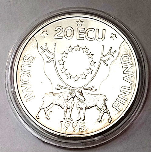 Finnland ecu 1995 silber - finnland,