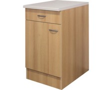 Flex Well Unterschrank mit Schublade und Drehtür Nano BxTxH 50 x 60 x 85 cm buch