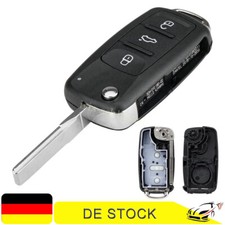 Für VW Skoda Seat Golf Klappschlüssel 3 Tasten Autoschlüssel Gehäuse Auto Modern
