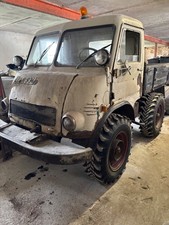 Unimog 411 Westfalia Froschauge 1957 Historie bekannt läuft schaltet bremst
