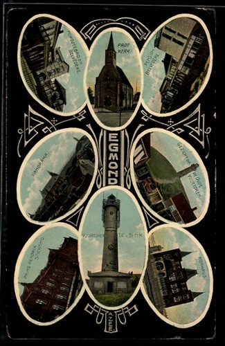 Egmond vuurtoren v - egmond,,