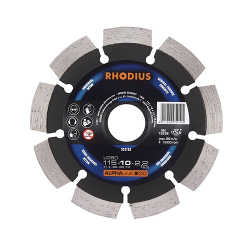 Rhodius diamant trennscheibe - rhodius, diamant-trennscheibe
