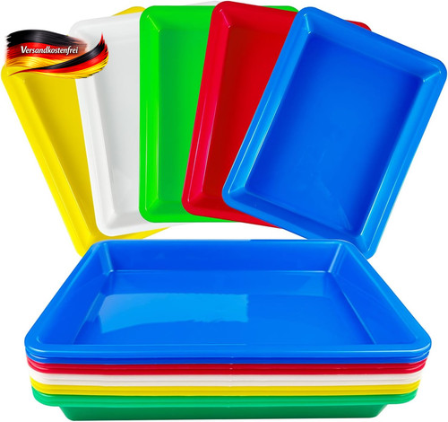 Plastikschalen set rechteckig - plastikschalen,