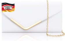 Leder Abendtasche Damen Clutch