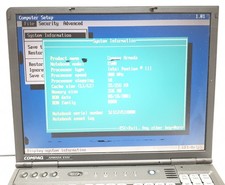Compaq Armada PP2060 E500 Defekt Vintage Retro Notebook Laptop