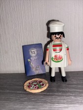 Playmobil 9241 Figur Serie 12 Boys Pizza Pizzeria Koch  Essen Sammelfigur