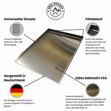 🔥Edelstahl Grillplatte