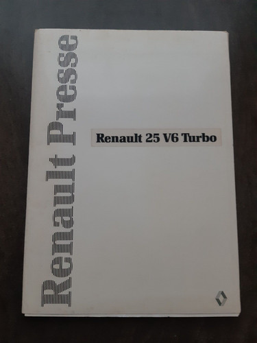 Renault turbo - 25, v6