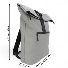 Freizeitrucksack Arbeitsrucksack Damen/Herren/ Uni Rolltop Rucksack Wasserdicht