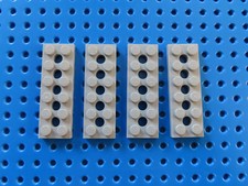 LEGO 4 x Technik Lochplatte