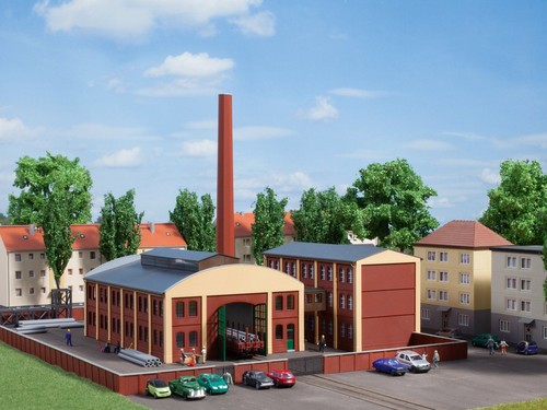 Auhagen 14475 fabrikgebäude - auhagen,