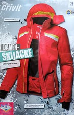 Damen Skijacke S M L abnehmb. Kapuze Snowboardjacke Winterjacke Schneejacke NEU