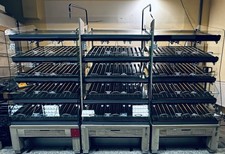 Brotregal / Selbstbedienungsregal für Backwaren mit LED-Beleuchtung