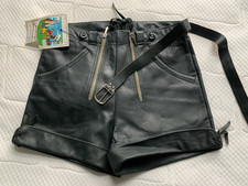 kurze Lederhose Glattleder