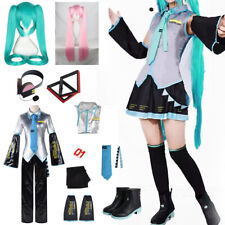 Anime Cosplay Vocaloid Miku Hatsune Kostüm Karneval Party Kleid Anzug Outfits