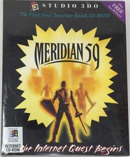 Meridian 59 PC CD-ROM BIG BOX