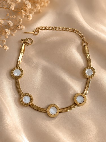 Armband edelstahl gold - armband,