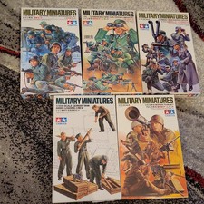  Tamiya  1:35 - Military Miniatures Konvolut 5xStück siehe Bilder 
