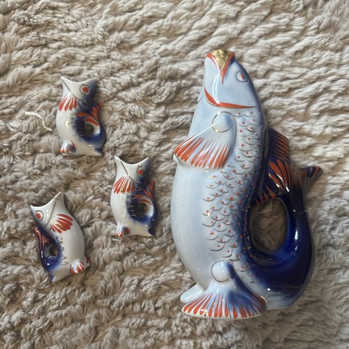 Sowjetisches set fisch - set,