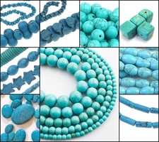 Türkis Edelstein Perlen