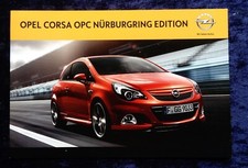 Opel Corsa OPC Nürburgring Edition, 210 PS,   Prospekt 11.2012