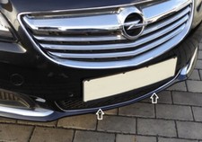 Chromstrebe für Opel Insignia A Facelift 06/13 bis 04/17 Chrom Tuning Stoßstange