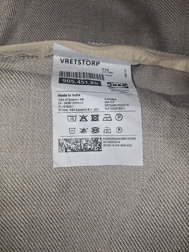 Vretstorp bezug für - bezug, 3er