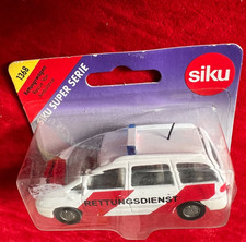 Siku 1368 - Rettungswagen VW Sharan weiss/rot  in OVP - Ungeöffnet