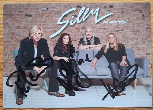 Silly orig autogramm signiert - silly,
