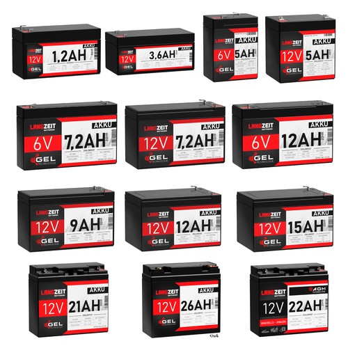 Akku 12v gel - 12v, 3,6ah