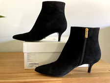 DOROTHEE SCHUMACHER Kitten Heels Booties 39 Damen Schuhe Stiefelette schwarz TOP