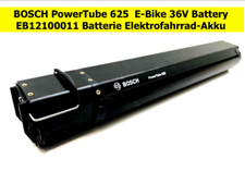 BOSCH PowerTube 625  E-Bike 36V Battery EB12100011 Batterie Elektrofahrrad-Akku