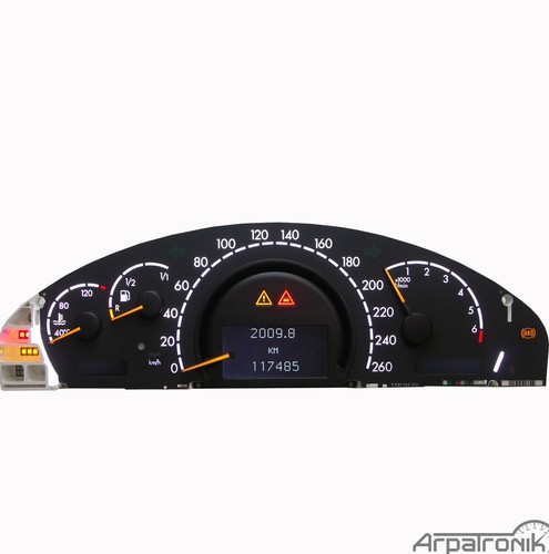 Mercedes w220 tacho - tacho, reparatur